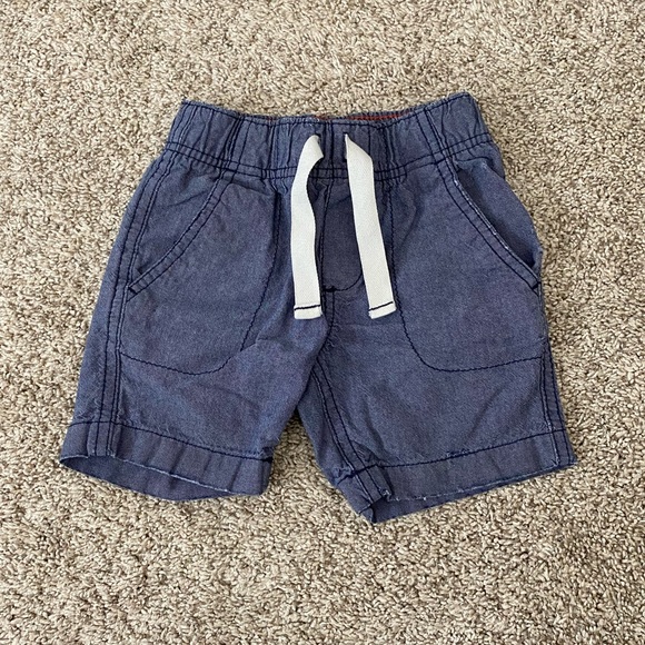 Carters toddler boy blue shorts size 2T - Picture 1 of 5